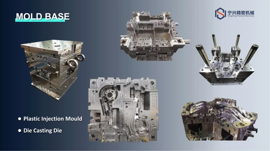 Plastic Injection Mold with Mould Multiple Die Cavity Die Casting Die Auto Parts Industy Mold Base