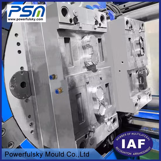 OEM-Kunststoff 2K Double Shot / Overmold Kunststoffteile und Spritzgussform